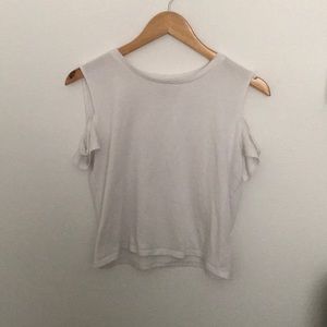 White off the shoulder top